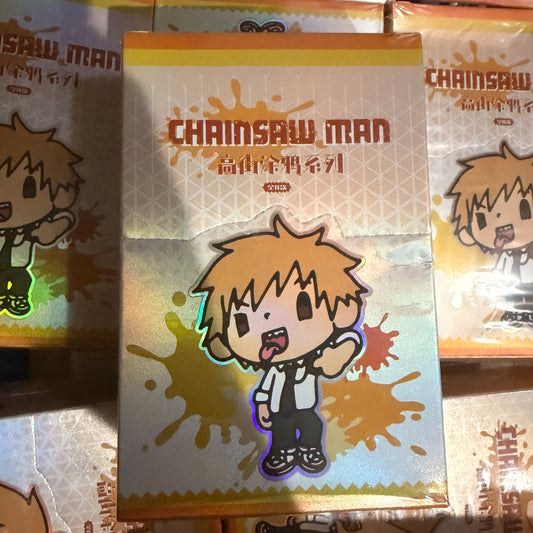 Chainsaw Man High Street Graffiti Acrylic Keychain Charm Blind Pack