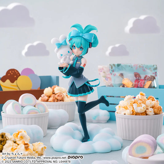 SEGA Hatsune Miku × Cinnamoroll Luminasta Figure – Limited Edition