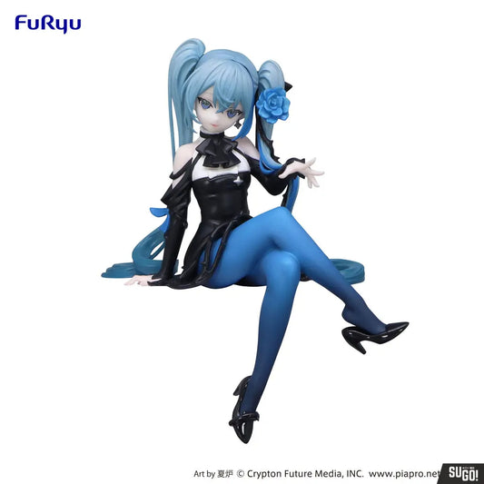 FuRyu Hatsune Miku Noodle Stopper Figure Flower Fairy Blue Rose