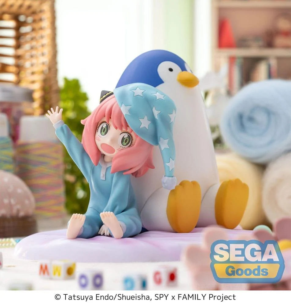 SEGA SPY×FAMILY - Luminasta Figure - Anya Forger Pajamas Ver. 2 with Penguin