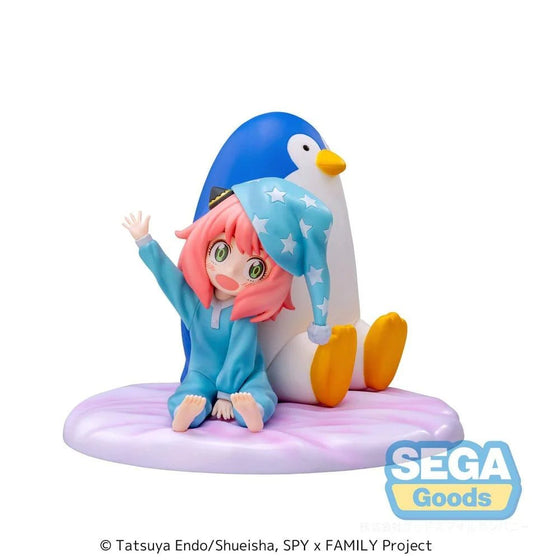 SEGA SPY×FAMILY - Luminasta Figure - Anya Forger Pajamas Ver. 2 with Penguin