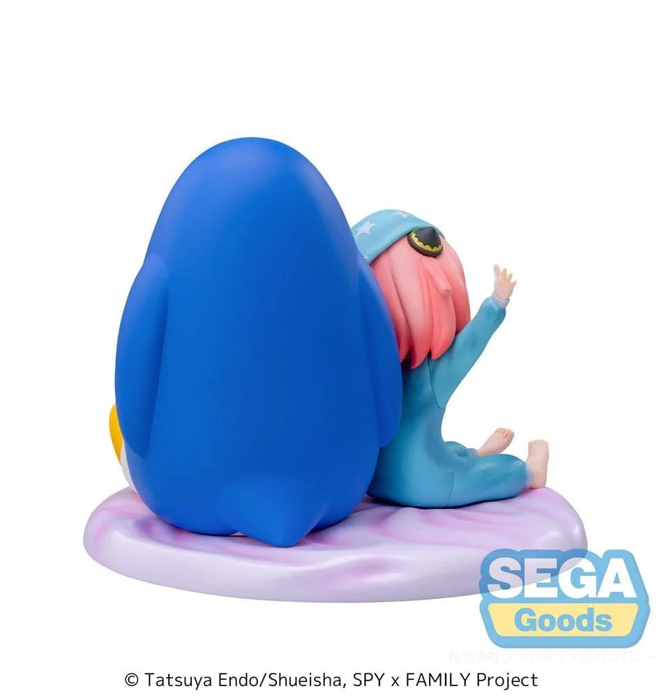 SEGA SPY×FAMILY - Luminasta Figure - Anya Forger Pajamas Ver. 2 with Penguin