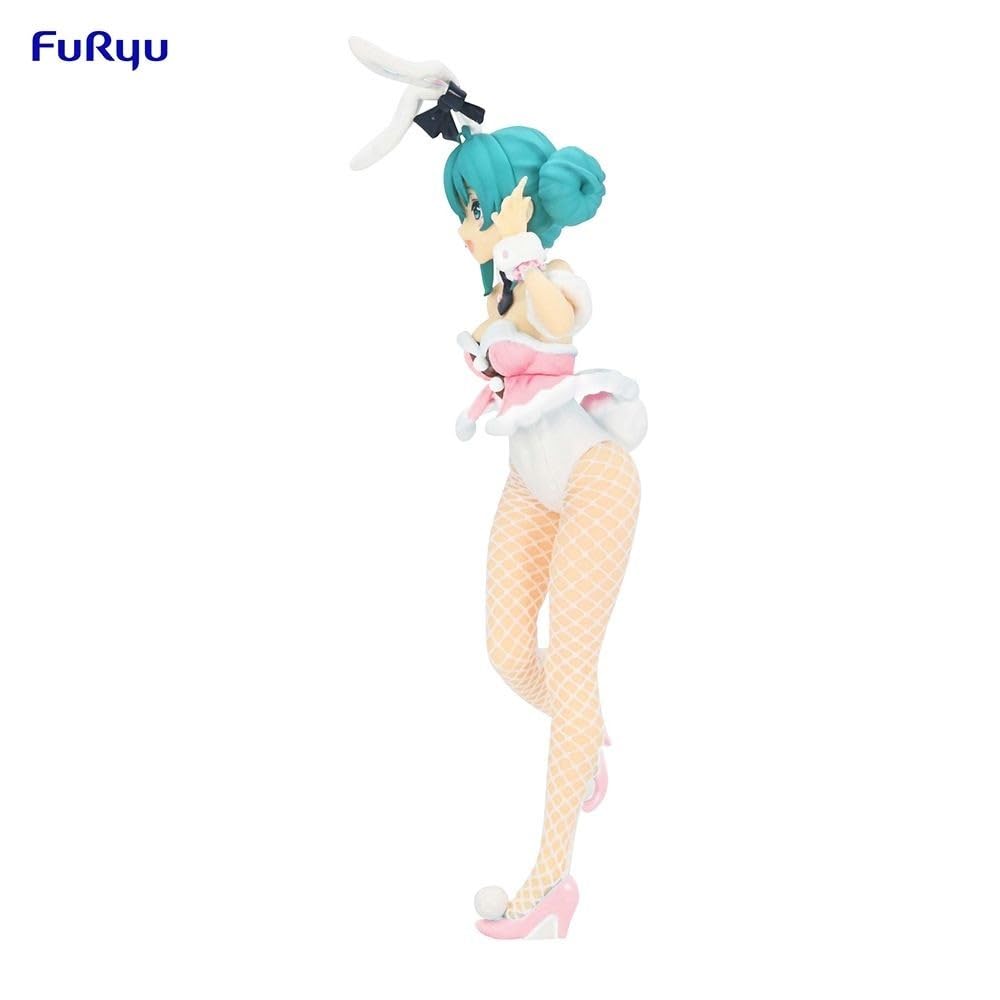 Furyu - BiCute Bunnies - Hatsune Miku White Rabbit Figure (Baby Pink Version)