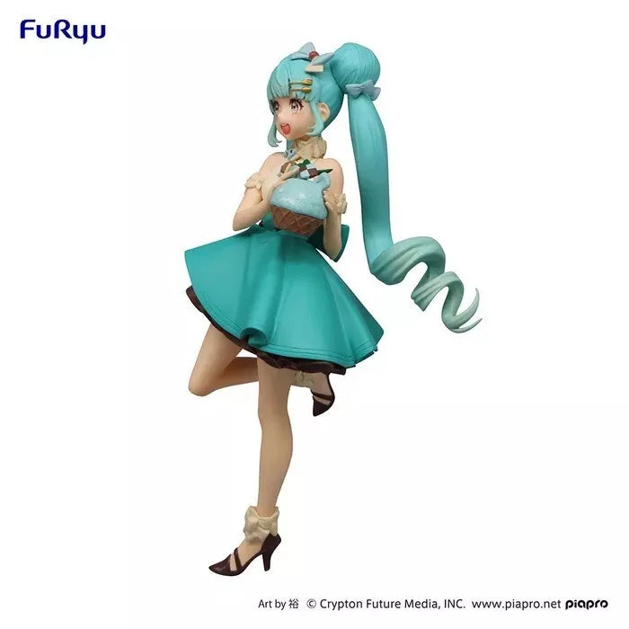 FuRyu - Hatsune Miku Sweet Sweets Series Chocolate Mint Ver. Figure