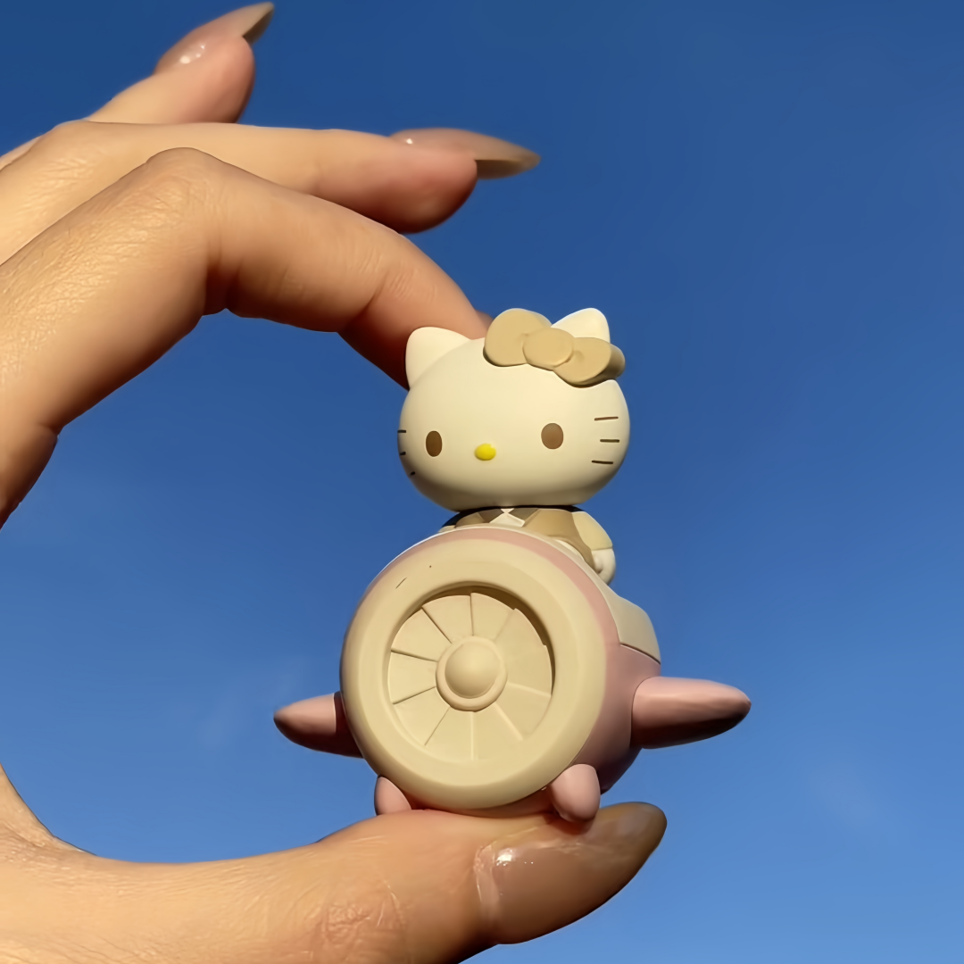Sanrio Steam Age Series Stackable Blind Box Figures