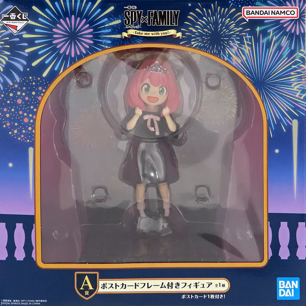 Ichiban Kuji SPY×FAMILY Anya A Prize Figure Postcard Frame 7.1in Opened Box