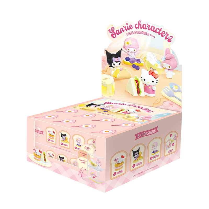 MOETCH Sanrio Celebrity Breakfast Micro Blind Box Figure (Random) US Seller