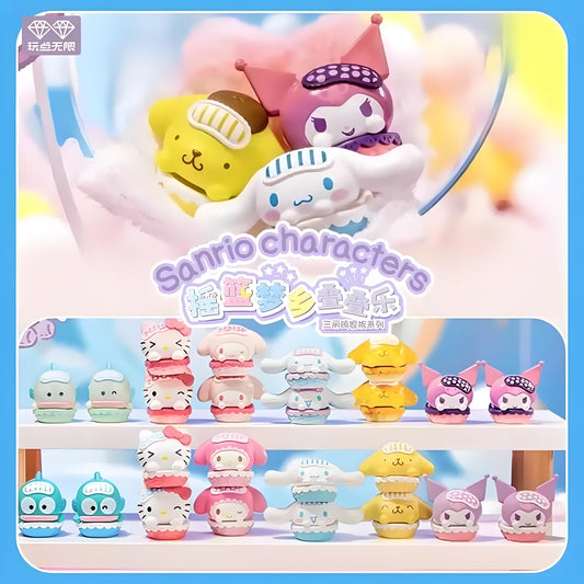 Sanrio Cinnamoroll Family Cradle Dreamland Stackable Blind Box Figures