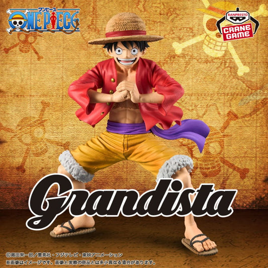 BANPRESTO One Piece Grandista Figure " Monkey D. Luffy " Ver. Bandai Spirits Prize
