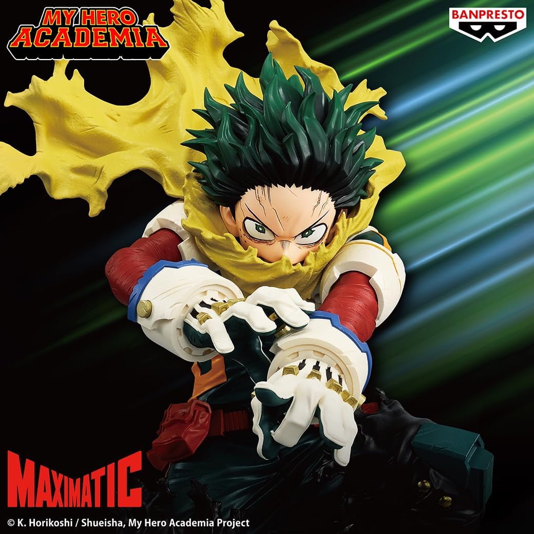 Bandai Spirits My Hero Academia Maximatic Izuku Midoriya II Figure