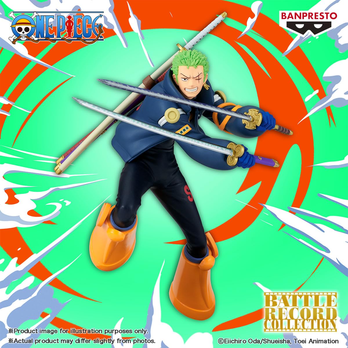 Banpresto One Piece Zoro Figure – Battle Record Collection Egghead Ver. 6.3