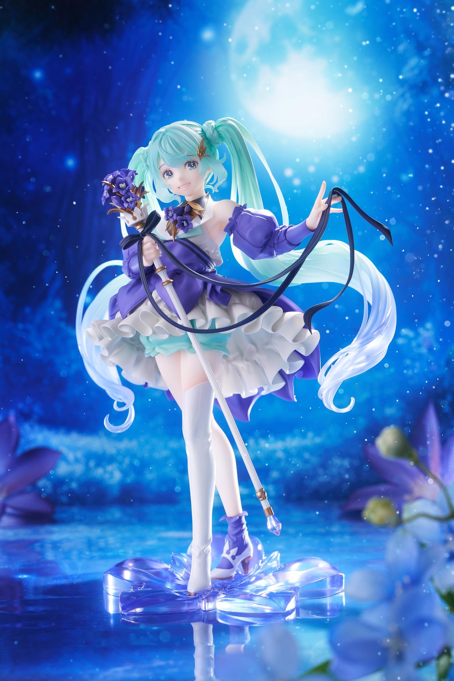 Taito Hatsune Miku AMP+ Figure - Birthday 2024 Flower Ver.