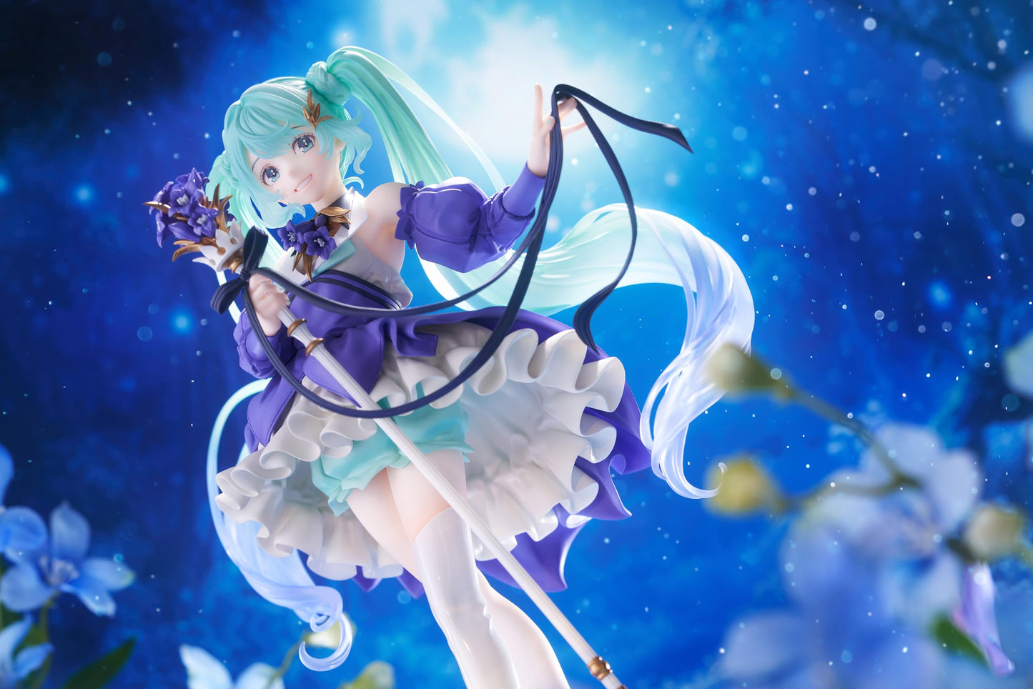 Taito Hatsune Miku AMP+ Figure - Birthday 2024 Flower Ver.