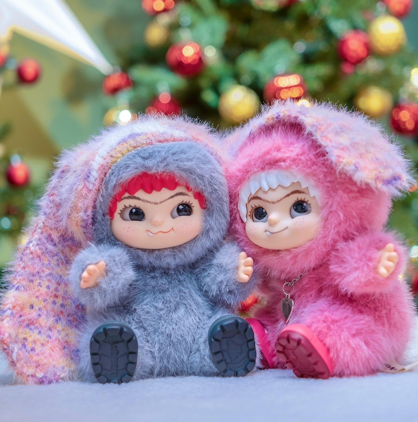 MINISO Wakuku Plush Blind Box Fuzzy Trendy Fun Party Series Keychain