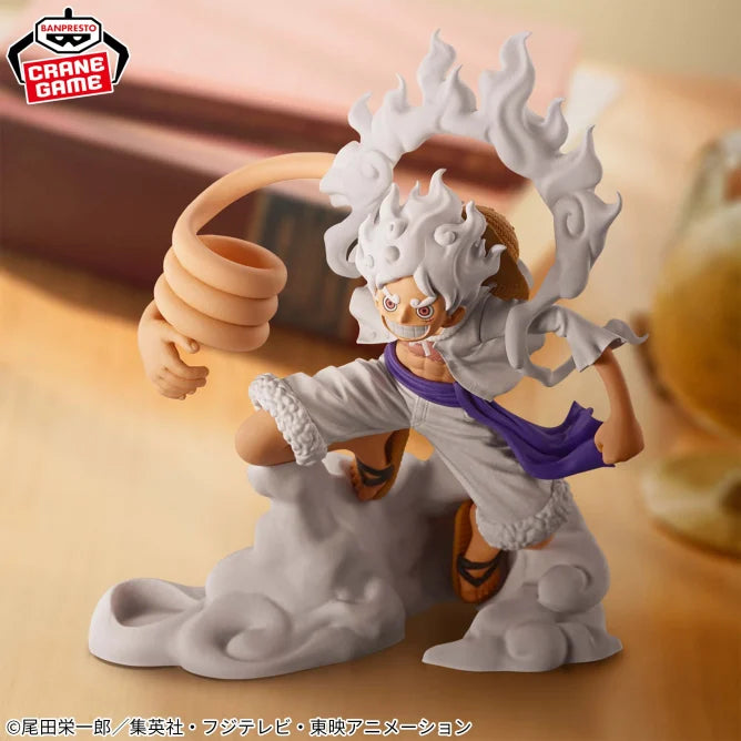 BANPRESTO ONE PIECE FigLife! Monkey D. Luffy - Gear 5 - Vol.1 Bandai Spirits Figure