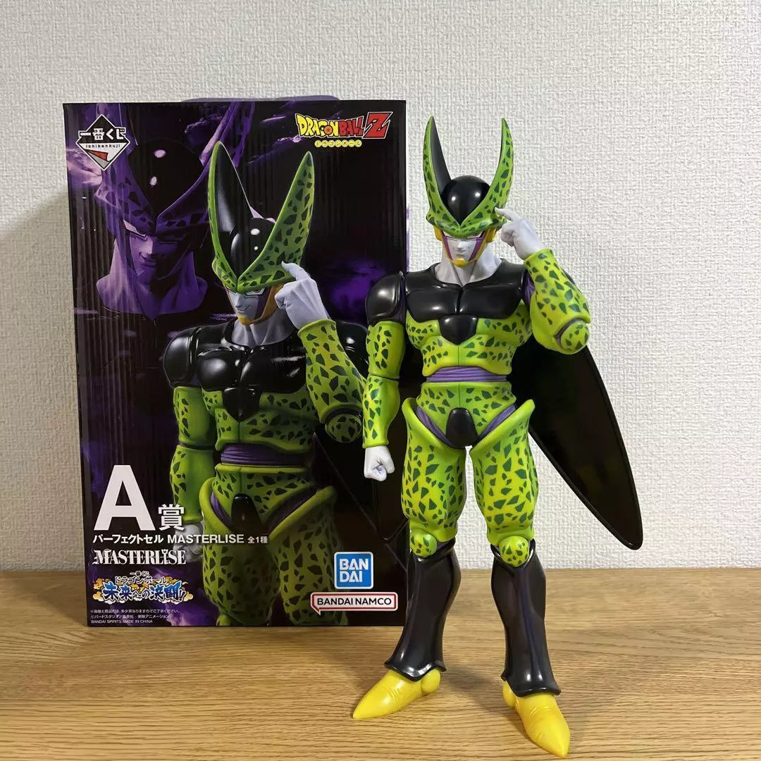Bandai Ichiban Kuji Perfect Cell Figure Prize A Dragon Ball Duel to the Future US Ship