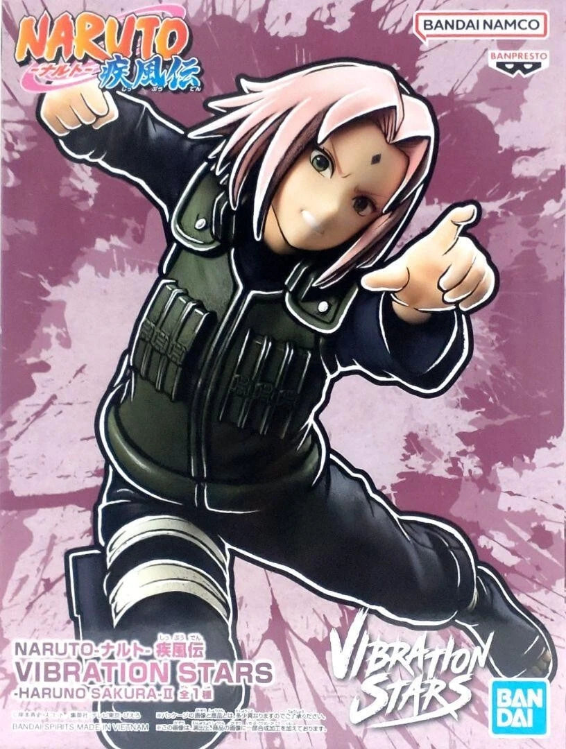 Banpresto Naruto Sakura Figure – Vibration Stars Haruno Sakura II Ver. 5.5" Japan