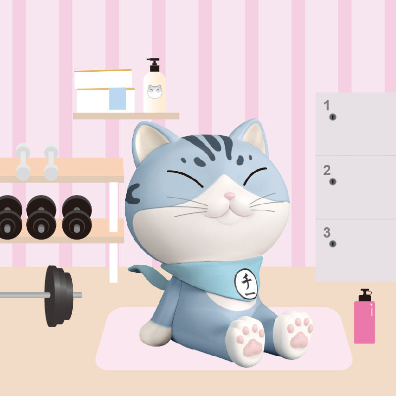 CHOCO TEDDY Tata Cat Phone Stand Series Blind Box Figure