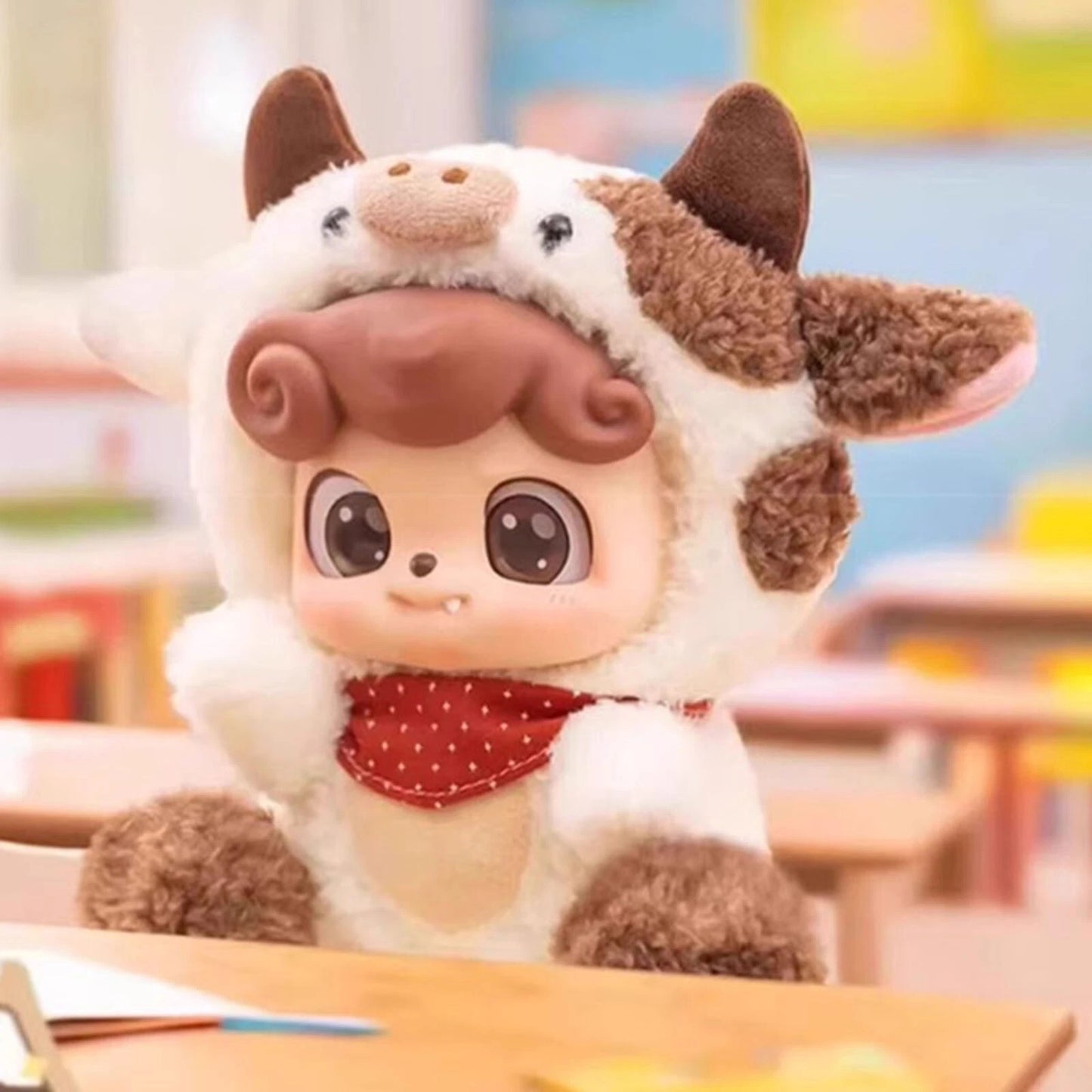 JOTOYS Q.Kid Animal Preschool Plush Blind Box 6” Surprise Collectible Doll Gift