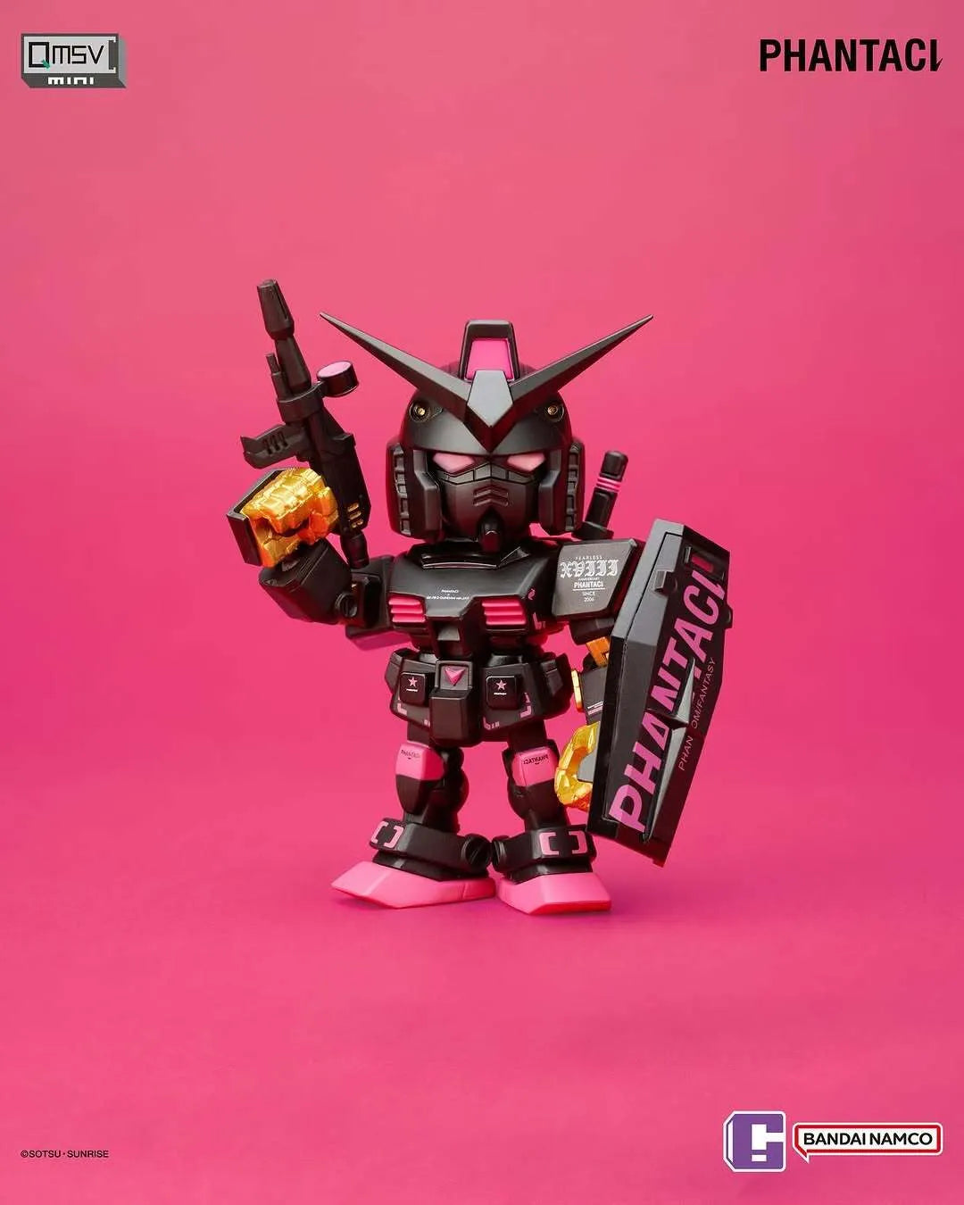 Bandai QMSV MINI RX-78-2 GUNDAM x PHANTACi – Limited Edition Blind Box Figure