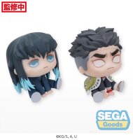 SEGA Demon Slayer: Kimetsu no Yaiba Chubby Collection PVC Statue Muichiro Tokito & Gyomei - OtakuPop