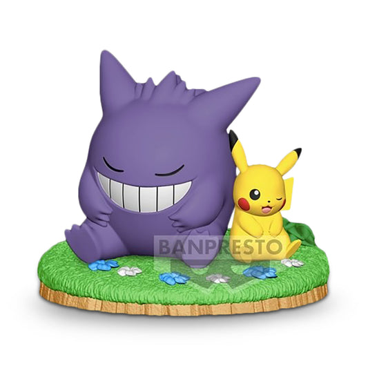 BANPRESTO Pocket Monsters - Relaxing time - Pikachu & Gengar - Figure