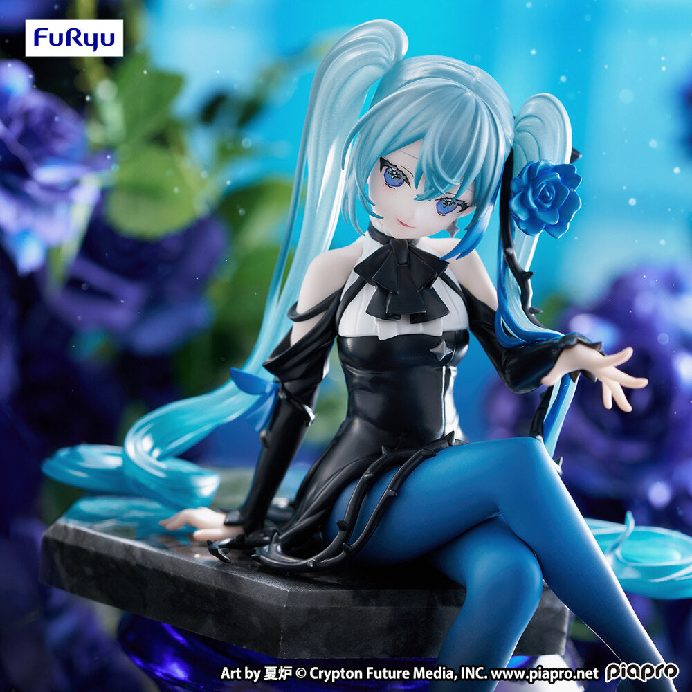 FuRyu HATSUNE MIKU Noodle Stopper Figure Flower Fairy BLUE ROSE