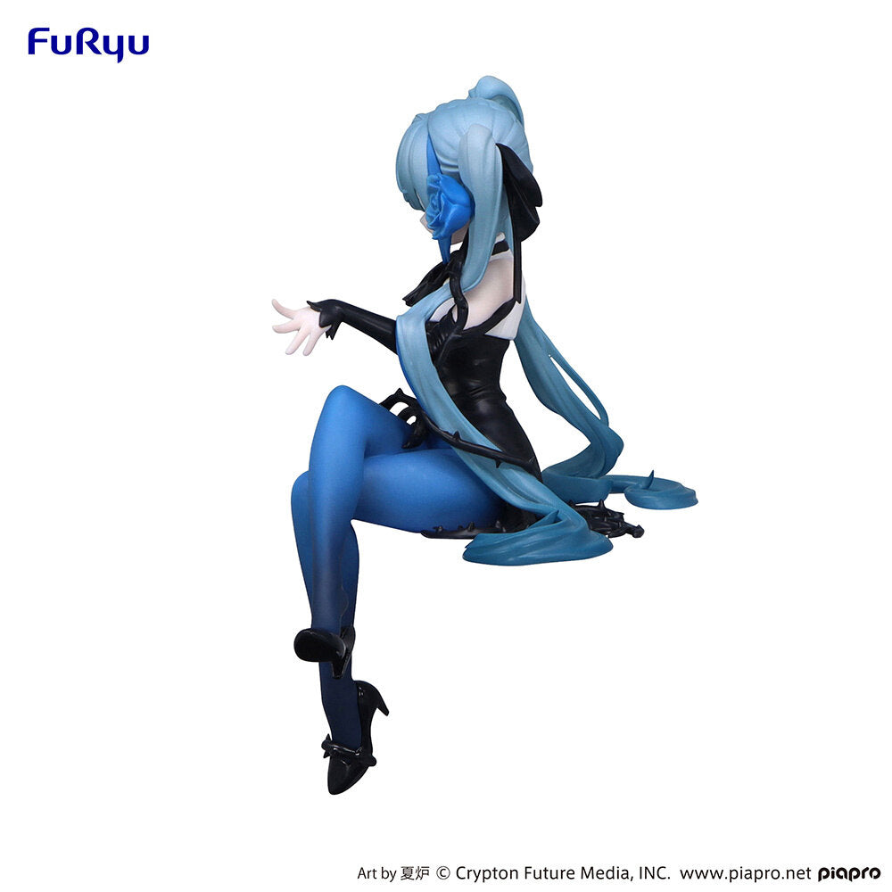 FuRyu HATSUNE MIKU Noodle Stopper Figure Flower Fairy BLUE ROSE