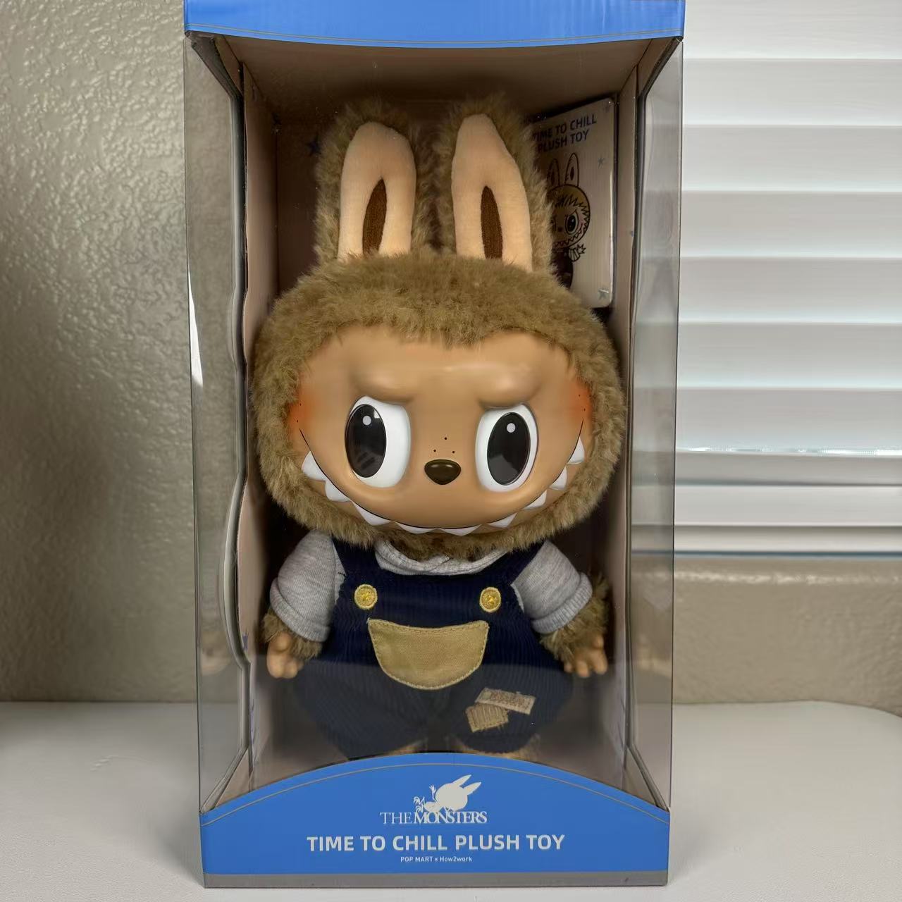 POPMART LABUBU Time to Chill-Vinyl Plush Doll Figure Sealed Box Authentic