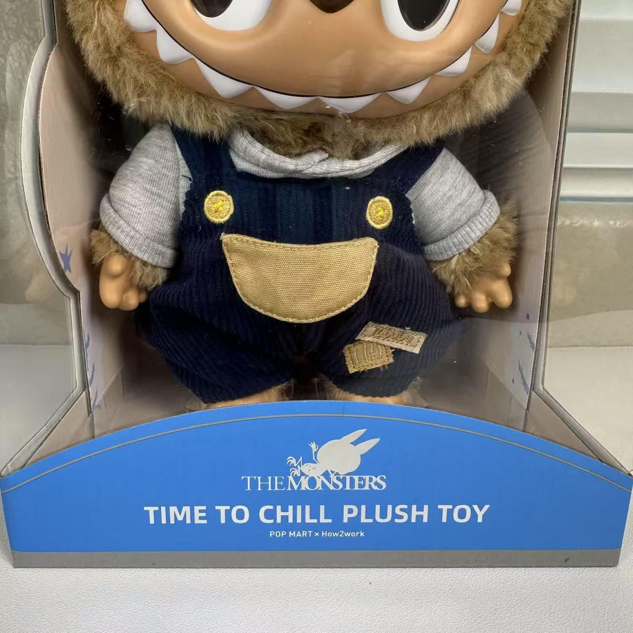 POPMART LABUBU Time to Chill-Vinyl Plush Doll Figure Sealed Box Authentic