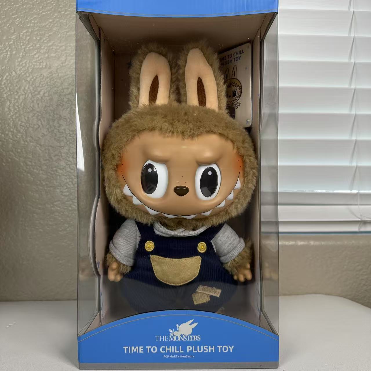 POPMART LABUBU Time to Chill-Vinyl Plush Doll Figure Sealed Box Authentic