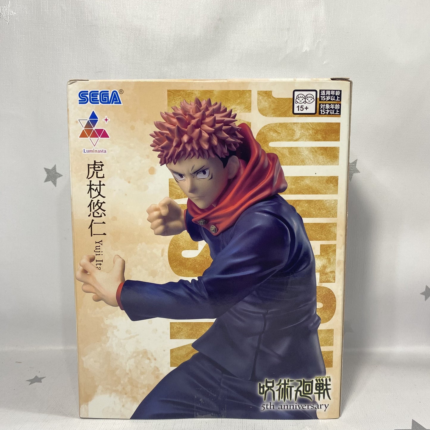 SEGA  Luminasta Jujutsu Kaisen Yuji Itadori Figure