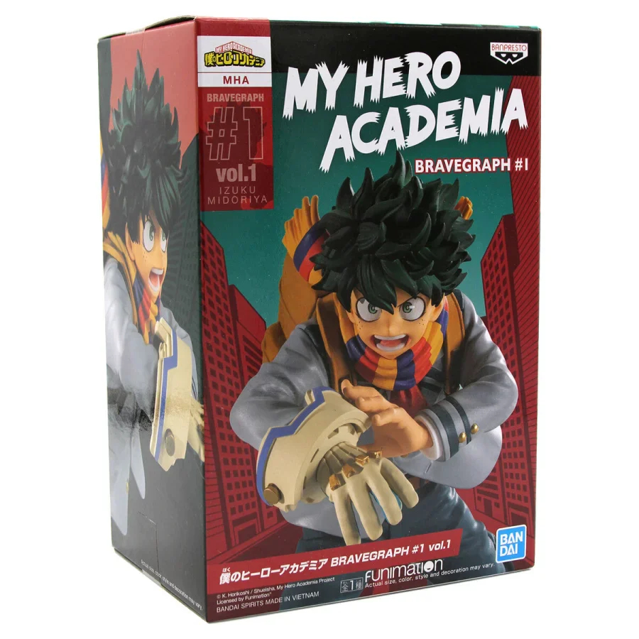 BANPRESTO My Hero Academia - BRAVEGRAPH #1 vol.1 - Izuku Midoriya - OtakuPop