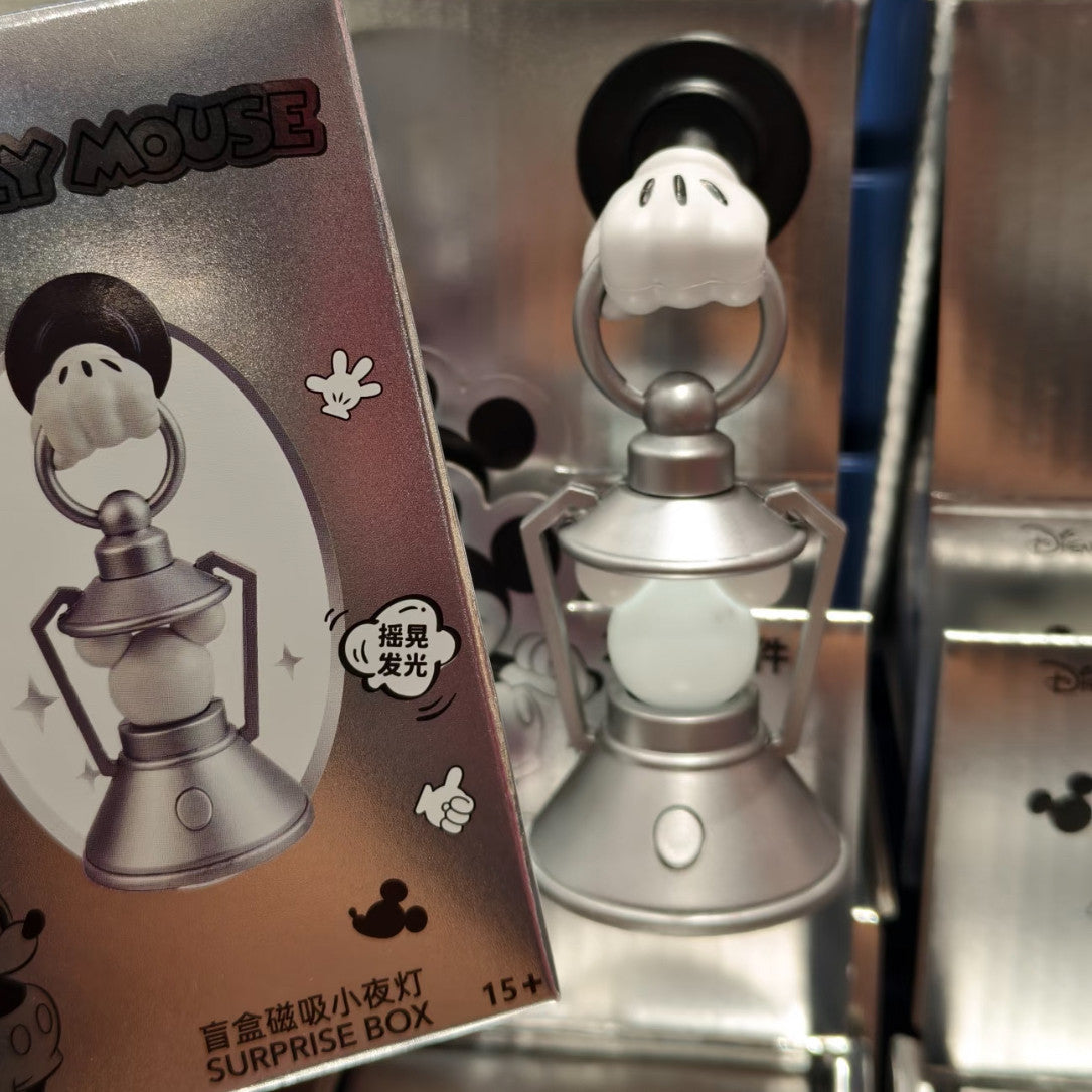 MINISO Disney Mickey Magnetic Night Light Blind Box Hand of Fortune Series