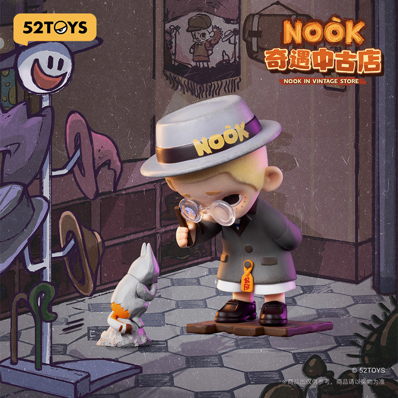 52TOYS NOOK Vintage Store Blind Box Figure 3.5 in Collectible Toy