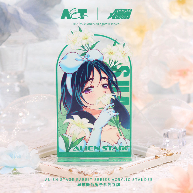 Alien Stage Acrylic Stand Bunny Series Mizi Sua Till Ivan Anime Figure Display
