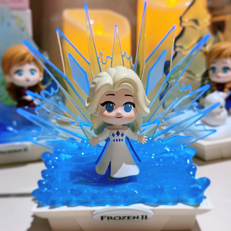 52TOYS Disney Frozen II Aurora Dream Blind Box Figure with LED Base Light