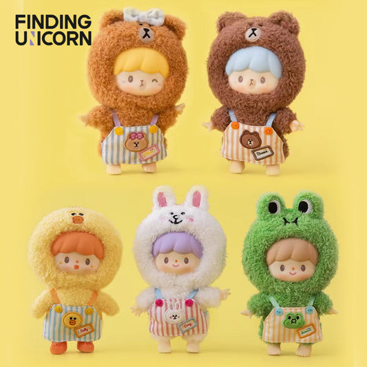 FINDING UNICORN × LINE FRIENDS zZoton Blind Box Figure | US Seller Fast Ship
