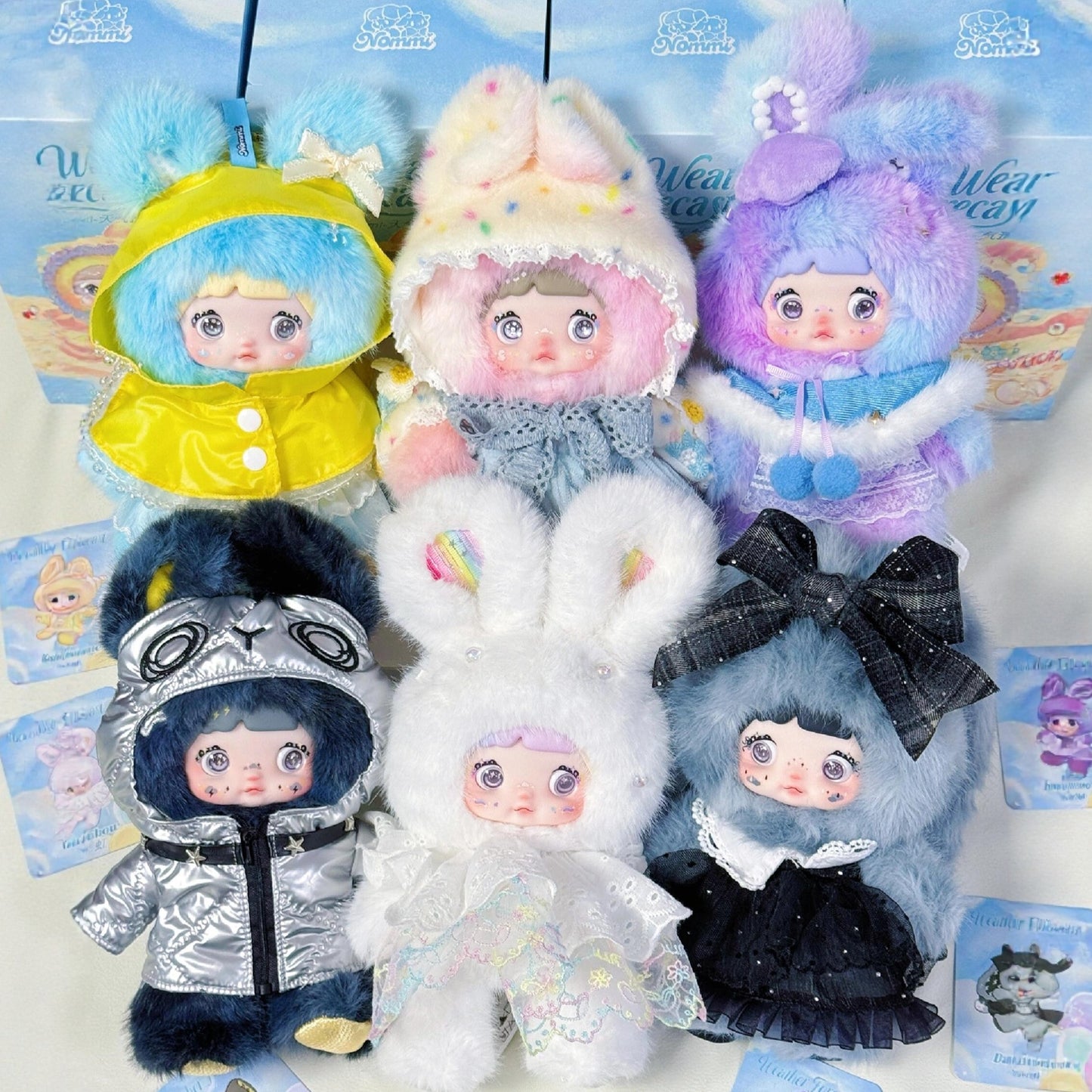 TOP TOY Nommi Weather Forecast Series Plush Blind Box Pendant