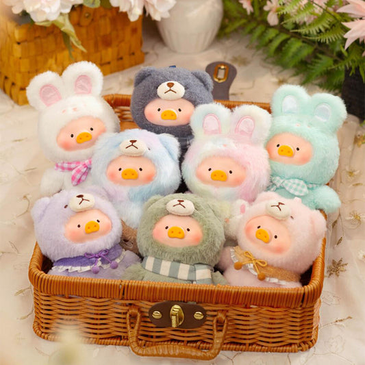TOYZERO+ Lulu The Piggy Joyful Time Series Plush Toys Blind Box Cute Keychain Gift