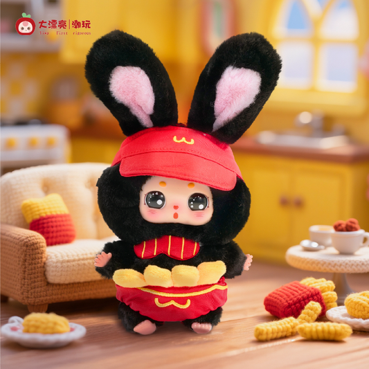 Chubby Bean Plush Blind Box – What Should I Eat Today? US Seller Fast Ship