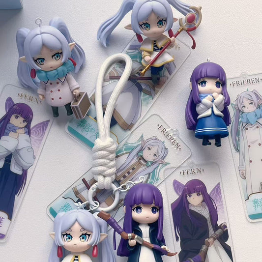 Frieren Chibi Keychain Blind Box 2.6 in – Official PVC | US Seller