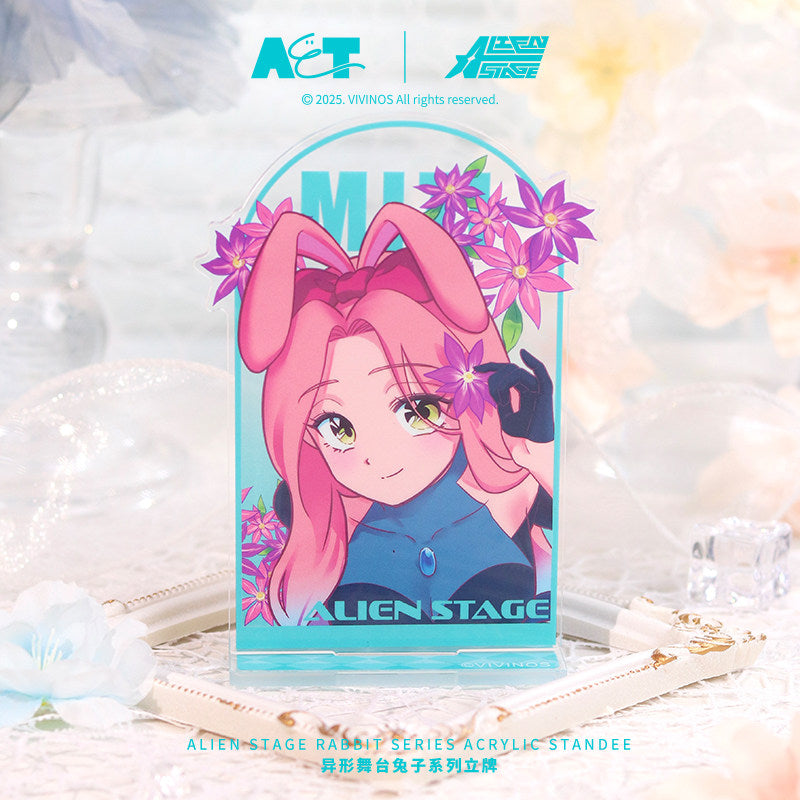 Alien Stage Acrylic Stand Bunny Series Mizi Sua Till Ivan Anime Figure Display