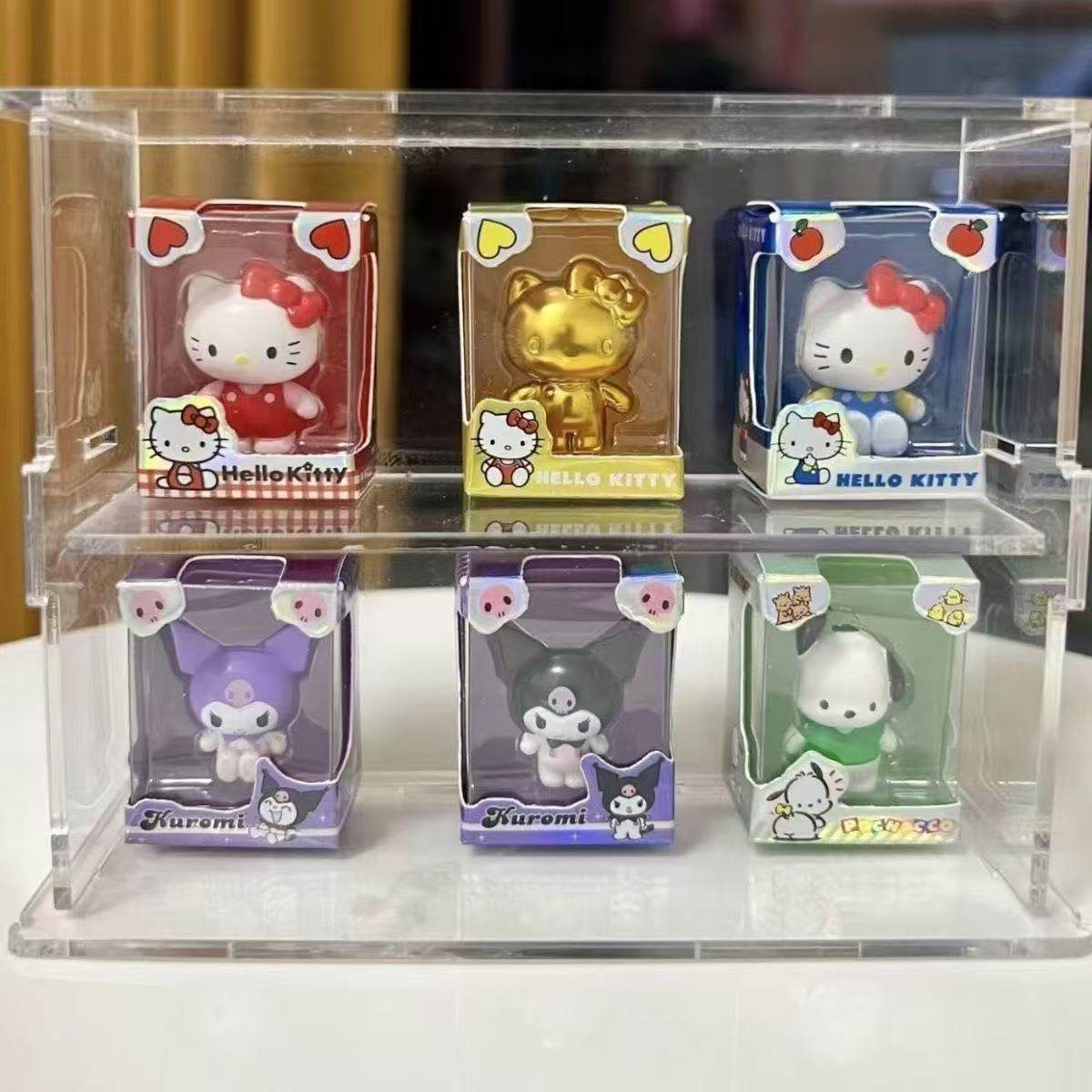 Jandoon Sanrio Mini Figure Blind Box Vol.1  Kuromi Hello Kitty (Random)
