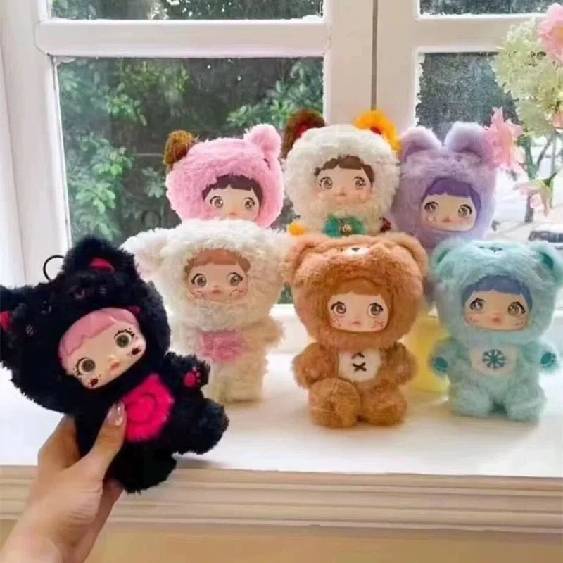 Nommi Blind Box Plush Doll Nommi Loveliness Never Ends Series Kawaii Plushie Toys Figure Doll