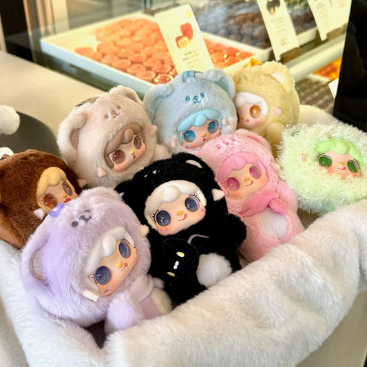 Yooki Take a Bite of Bear Blind Box Plush Keychain Blind Box Cute Collectible