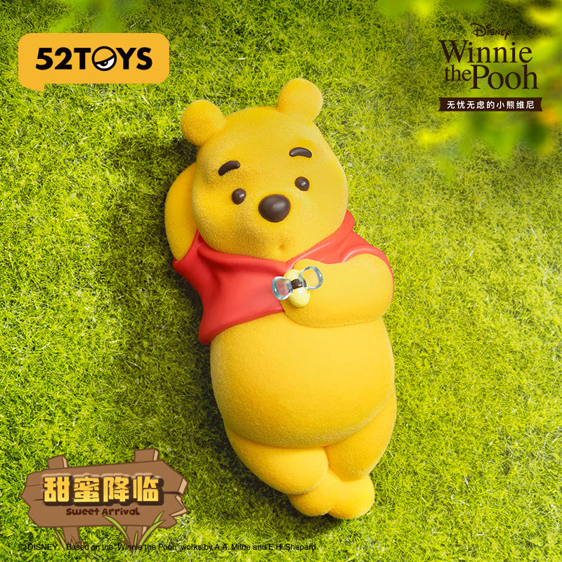52TOYS Carefree Winnie the Pooh Blind Box Figure Series 3.5 in PVC Collectible