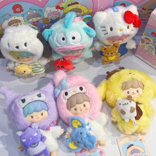 F.UN zZoton Sanrio Love-League Buddies Blind Box Plush Doll