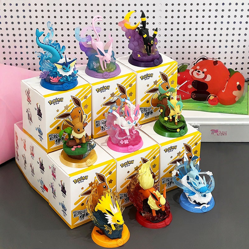 Funism Pokémon Eevee Adventure Series Blind Box You Pick Umbreon Espeon Sylveon！