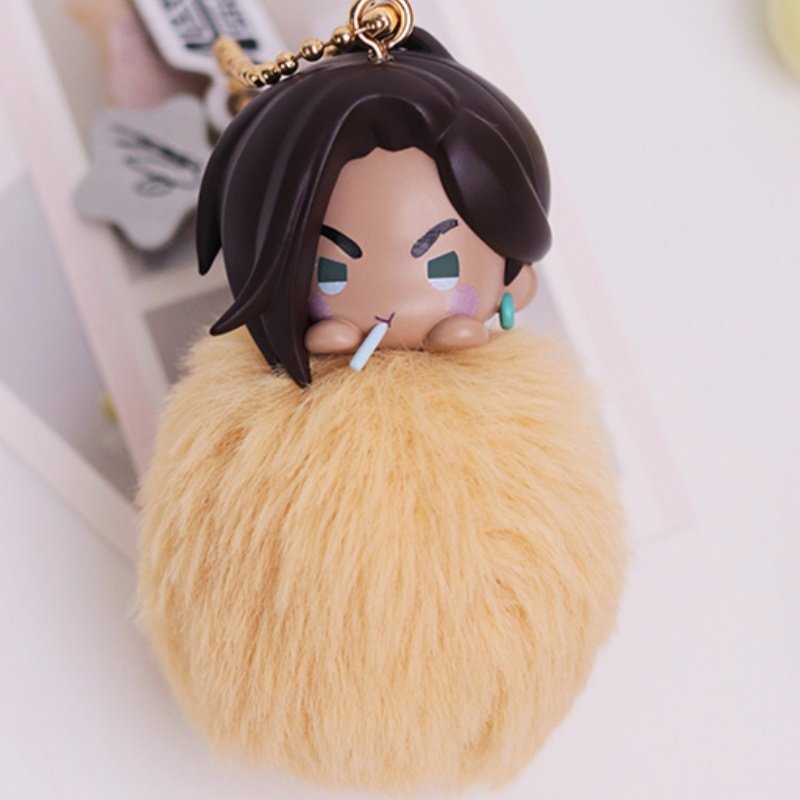 Alien Stage Plush Pom Pom Keychain Blind Box AET Free Stage Bag Charm
